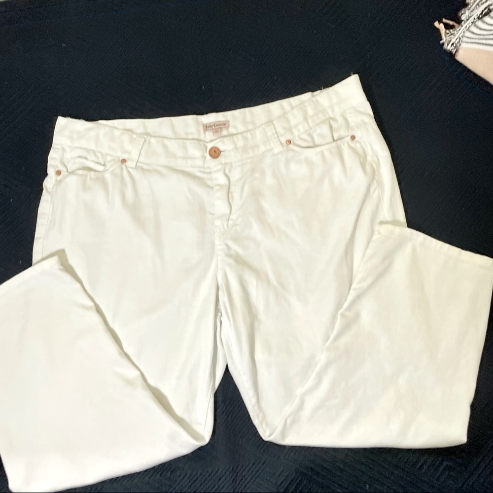 Juicy Couture lightweight white pants, 12​​​​​​​​​​